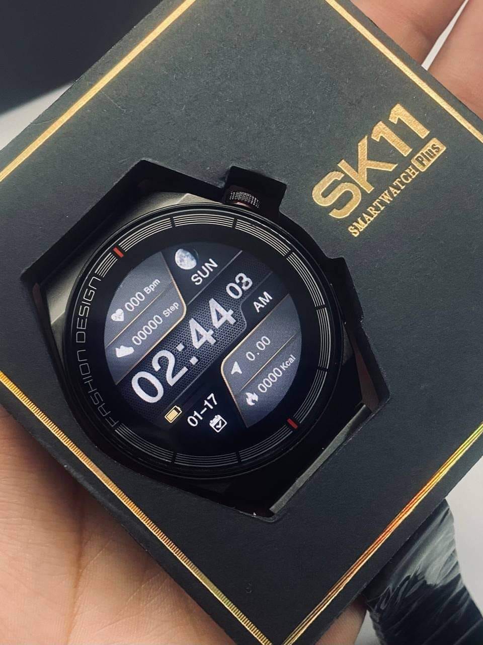 SK11 Plus Smartwatch: IP67 Waterproof | Full Touch Screen Android | iOS Compatible | Sports & Fitness Tracker