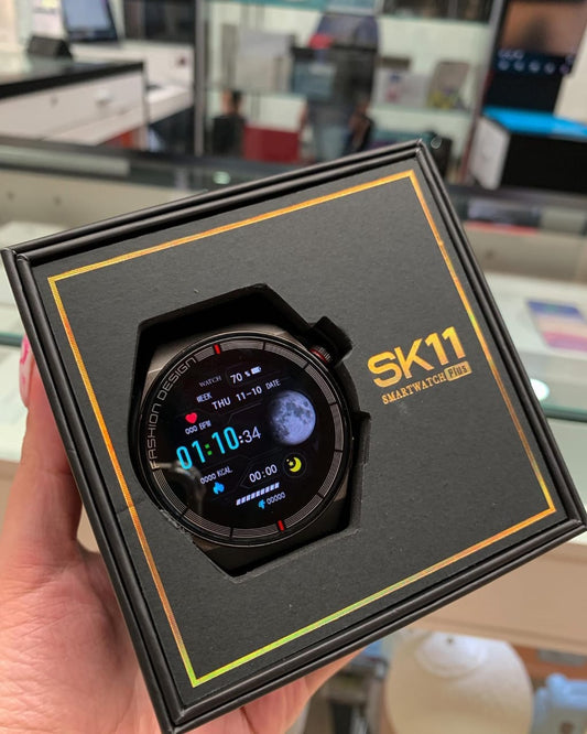 SK11 Plus Smartwatch: IP67 Waterproof | Full Touch Screen Android | iOS Compatible | Sports & Fitness Tracker